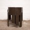 Dutch Brown Nesting Tables in Plastic, 1970s, Set of 3 4