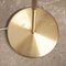 Mid-Century Swedish Gold Floor Lamp attributed to Belid, 1970s, Image 11