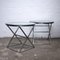 Round Glass and Chrome Side Tables attributed to Casa Padrino, 1990s, Set of 2 12