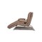 Chaise longue Daily Dreams in pelle grigia di Willi Schillig, Immagine 11