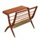 Magazine Rack in Painted Beech, Italy, 1950s 1