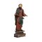 San Paolo Statue aus geschnitztem Holz 1