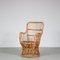 Small Rattan Armchair, Netherlands, 1950s, Image 2