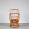 Small Rattan Armchair, Netherlands, 1950s, Image 6