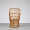 Small Rattan Armchair, Netherlands, 1950s 5