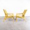 Fauteuils Lime Green par Jaroslav Smidek, 1950s, Set de 2 4