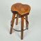 Bar Stools in Burr Wood, 1970s, Set of 3, Image 12