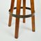 Bar Stools in Burr Wood, 1970s, Set of 3 17