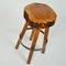 Bar Stools in Burr Wood, 1970s, Set of 3, Image 9