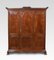 Mahagoni Kleiderschrank mit drei Türen, 1890er 1