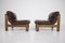 Leather Lounge Chairs in the style of Carl Straub, 1970s, Set of 2 6