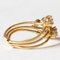 Vintage 18 Karat Gelbgold Haremsring mit Diamanten im Brillantschliff. 1970er 5