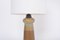 Tall Mid-Century Modern Danish Model 3031 Table Lamp in Beige Ceramic by Soholm, 1960s, Image 3