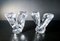 Crystal Candelabras from Val Saint Lambert, Set of 2, Image 1