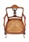 Jugendstil Sessel aus Mahagoni mit Intarsie, 1900er 8