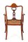 Jugendstil Sessel aus Mahagoni mit Intarsie, 1900er 6