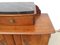 Art Deco Bedside Table in Oak with Small Marble Plan, Image 5