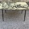 Italian Coffee Table with Printed Table Top, 1950s 2