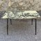 Italian Coffee Table with Printed Table Top, 1950s 1