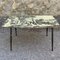 Italian Coffee Table with Printed Table Top, 1950s, Image 1