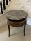 Victorian French Freestanding Kingwood Marble Top Lamp Table, 1880s, Image 2