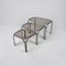 Chrome and Smoked Glass Nesting Tables, 1970s, Set of 3, Image 1