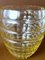 Französische Art Deco Vase aus Gelbem Kristallglas, 1930er 8
