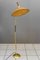 Lámpara de pie flexible de Rupert Nikoll con pantalla original, años 50, Imagen 6