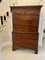 George III Mahogany Chest on Chest, 1800s 1