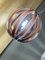 Suspension Sphère en Verre de Murano Marron Transparent de Simoeng 2