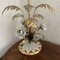 Hollywood Regency Tischlampe von Capodimonte, 1970er 2