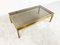 Brass Coffee Table attributed to Guy Lefevre, 1970s 5