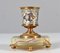 Enameled Brass Candleholder, France, 1880s 4