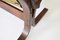 Vintage Peanut Brown Siesta Chairs by Ingmar Relling for Westnofa, 1960s, Set of 4 8