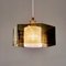Scandinavian Glass Ceiling Light attributed to Carl Fagerlund for Orrefors, 1960s 5