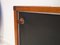 Sideboard aus Holz mit schwarzen Türen von George Coslin 4