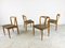 Oak Dining Chairs Model Juliane and Table by Johannes Andersen for Uldum Mobelfabrik, Denmark, 1960s, Set of 5, Image 2