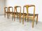 Oak Dining Chairs Model Juliane and Table by Johannes Andersen for Uldum Mobelfabrik, Denmark, 1960s, Set of 5, Image 4
