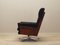 Danish Office Leather Armchair, 1970s 4