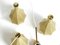 Cocoon Cascade Ceiling Lamp with 3 Large Shades, 1950s 15