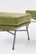 Mid-Century Armchairs in Green Velvet and Iron, 1950s, Set of 2, Image 9