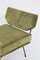 Mid-Century Armchairs in Green Velvet and Iron, 1950s, Set of 2, Image 6