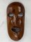 Große Mid-Century Maske aus Teak, 1950er 1