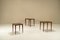Tavolini ad incastro in palissandro di Severin Hansen, Danimarca, anni '60, set di 3, Immagine 2