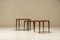 Tavolini ad incastro in palissandro di Severin Hansen, Danimarca, anni '60, set di 3, Immagine 3