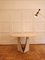 Travertine Circular Dining Table by Claude Berraldacci, 1980s, Image 9