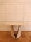 Travertine Circular Dining Table by Claude Berraldacci, 1980s, Image 14