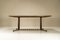 Dining Table in Mahogany, Rosewood and Brushed Brass, Italy, 1960s 3