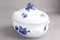 Blue Flower 8113 and 8110 Soup Bowl with Saucer from Royal Copenhagen, 1920s, Set of 2 7