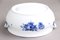 Blue Flower 8113 and 8110 Soup Bowl with Saucer from Royal Copenhagen, 1920s, Set of 2 9